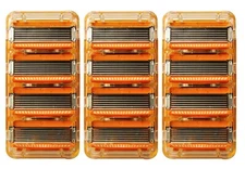 EasyFit 5-Blade Fusion Refill Cartridges – 12 Count Compatible with all Fusion 5