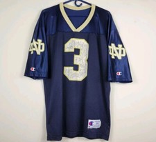 Joe Montana 3 Notre Dame Fighting Irish Champion Vintage Jersey Mens Size 44