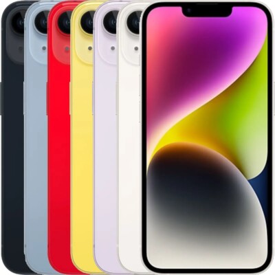 Apple iPhone 14 - 14 Plus 128GB 256GB 512GB Unlocked EXCELLENT