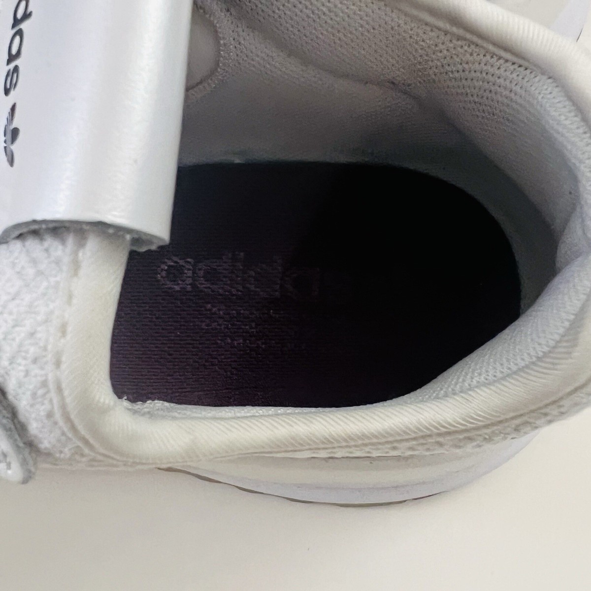 nemu Adidas Trainers U Path X Men 8.5 Women 10 Cloudy All White Shoes
