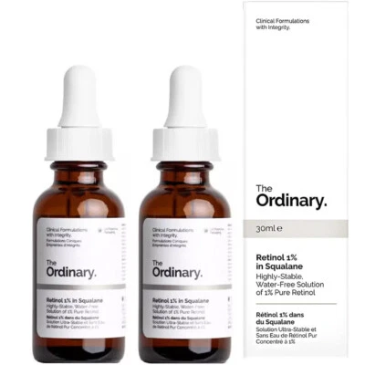 2pack The Ordinary Retinol 1% in Squalane Solution 30ml