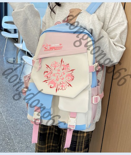 Yae Miko Racksacks Cosplay Genshin Impact Fashion Backpack Schoolbag Gift D - Picture 9 of 9