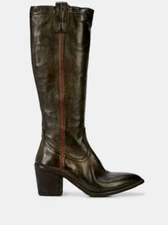 FAUZIAN JEUNESSE GREEN KNEE BOOT