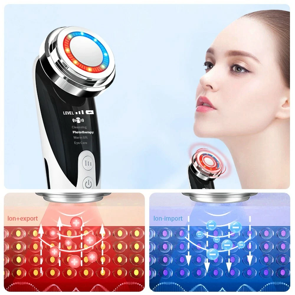 Masajeador facial online radiofrecuencia