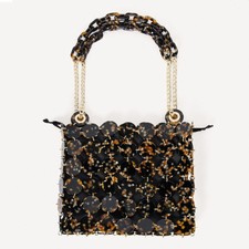 Nwt Sandro Leopard Pastille Bag