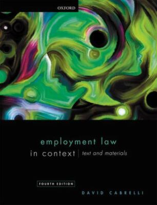 Employment Law in Context by 