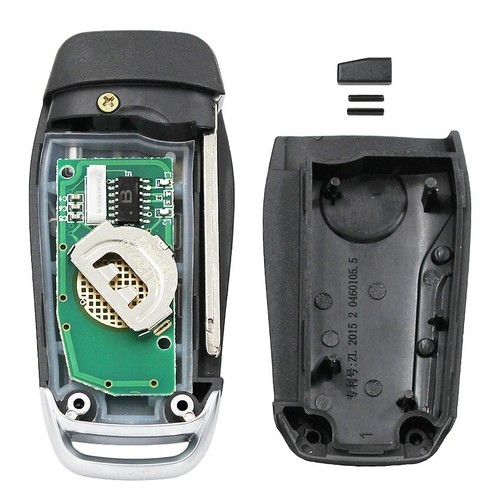 Replacement Upgraded Flip Remote Car Key Fob 315MHz 4D63 Chip for Ford Lincoln - Picture 6 of 8