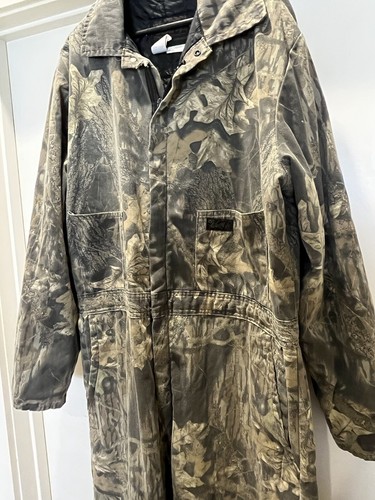 VTG Liberty Rugged Outdoor Realtree Camouflage Coveralls XL Tall USA Hunting BIG - Picture 2 of 9