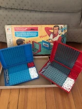 Vintage 1967 Battleship Game By Milton Bradley With Original Box Complete