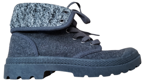Rocket Dog Pilot ankle boots charcoal gray roll down adjustable Women's 6 Shoes - Picture 2 of 9