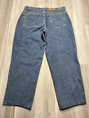Vtg 90s Levi's 545 Loose Fit Straight Leg Jeans Gold Tab