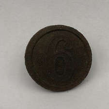 Original WW1 WWI German army Button from soldier's uniform #6