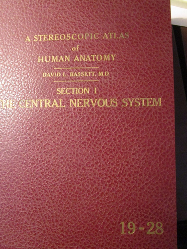 Viewmaster Atlas Human Anatomy Section I The Central Nervous System Reels 19-28