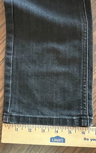 White House Black Market Jeans Women's Blanc 4R Black Slim Leg 30x32 - Picture 11 of 12