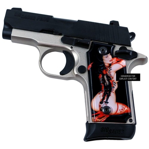 Custom P238 Left Side Safety SPD Acrylic Grips Olivia 1 eBay