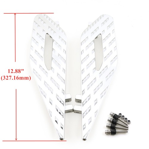 For Harley Driver Floorboard Kit Foot Pegs Touring Glide FLHT FLTR FLHR 99-21 - Picture 3 of 3