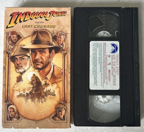 Indiana Jones Lote de 3 VHS Raiders of the Lost Ark/Temple of Doom/Last Crusade Usado - Imagen 12 de 13