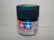 Tamiya Color Acrylic Paint Mini Metallic Blue X-13 10ml NEW