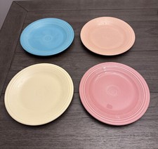 FIESTA DINNER PLATES MULTI COLORED FIESTAWARE PLATES 10.5  