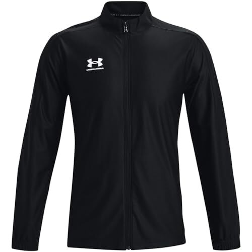 1365412 UNDER ARMOUR MEN'S CHALLENGER JACKET BLACK/WHITE XL