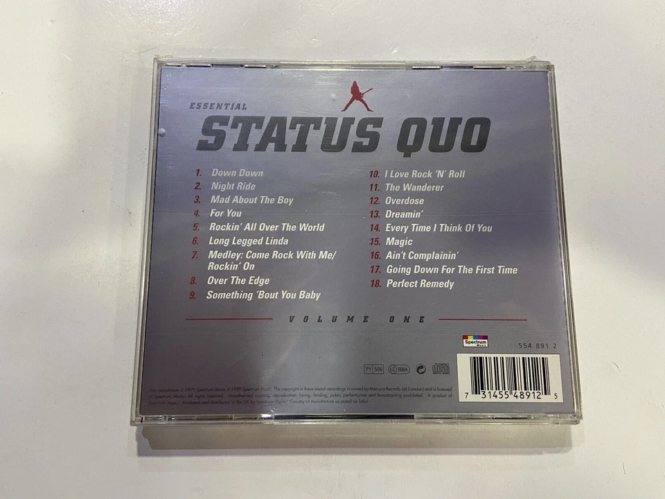 CD STATUS QUO ESSENTIAL NUOVO E SIGILLATO - Immagine 2 di 2