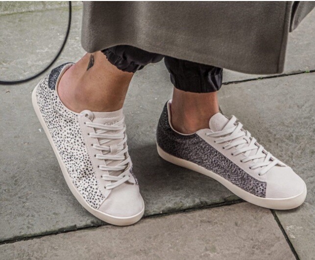 Gola Shoes Womens Nova Savanna Cheetah Casual Low Sneakers Grey Faux  Leather