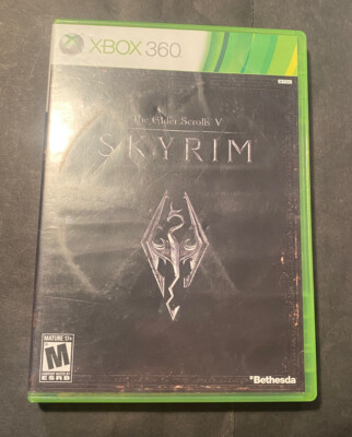 The Elder Scrolls V: Skyrim 5 (MICROSOFT Xbox 360) GAME COMPLETE with ...