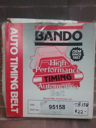 Engine Timing Belt-OHC Timing Belt Precision Engineered Timing Belt BANDO TB158