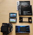Nintendo Game Boy Micro Silver Oxy-001 +Charger & 2 Games Works Great Free Ship