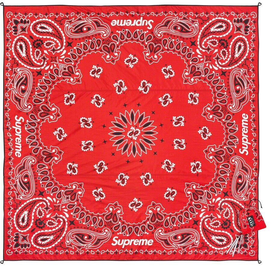 Red Bandana Logo, Supreme Bandana HD phone wallpaper