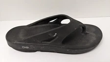 OOFOS Ooriginal Thong Sandals, Black, Men's 11 M