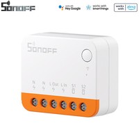 Sonoff MINIR4 Wifi Smart Licht Schalter 2 Wege Wlan Switch App Steuerung Timer