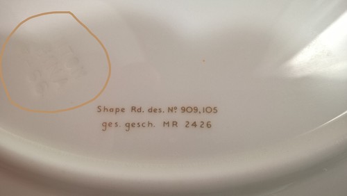 Minton Gold Monarch Rare 10 Dinner Plate Set Ivory White 10 5/8" England 24K Rim - Picture 6 of 18