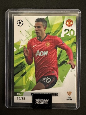 Robin Van Persie /75 - Topps Total Football 2024 - Manchester