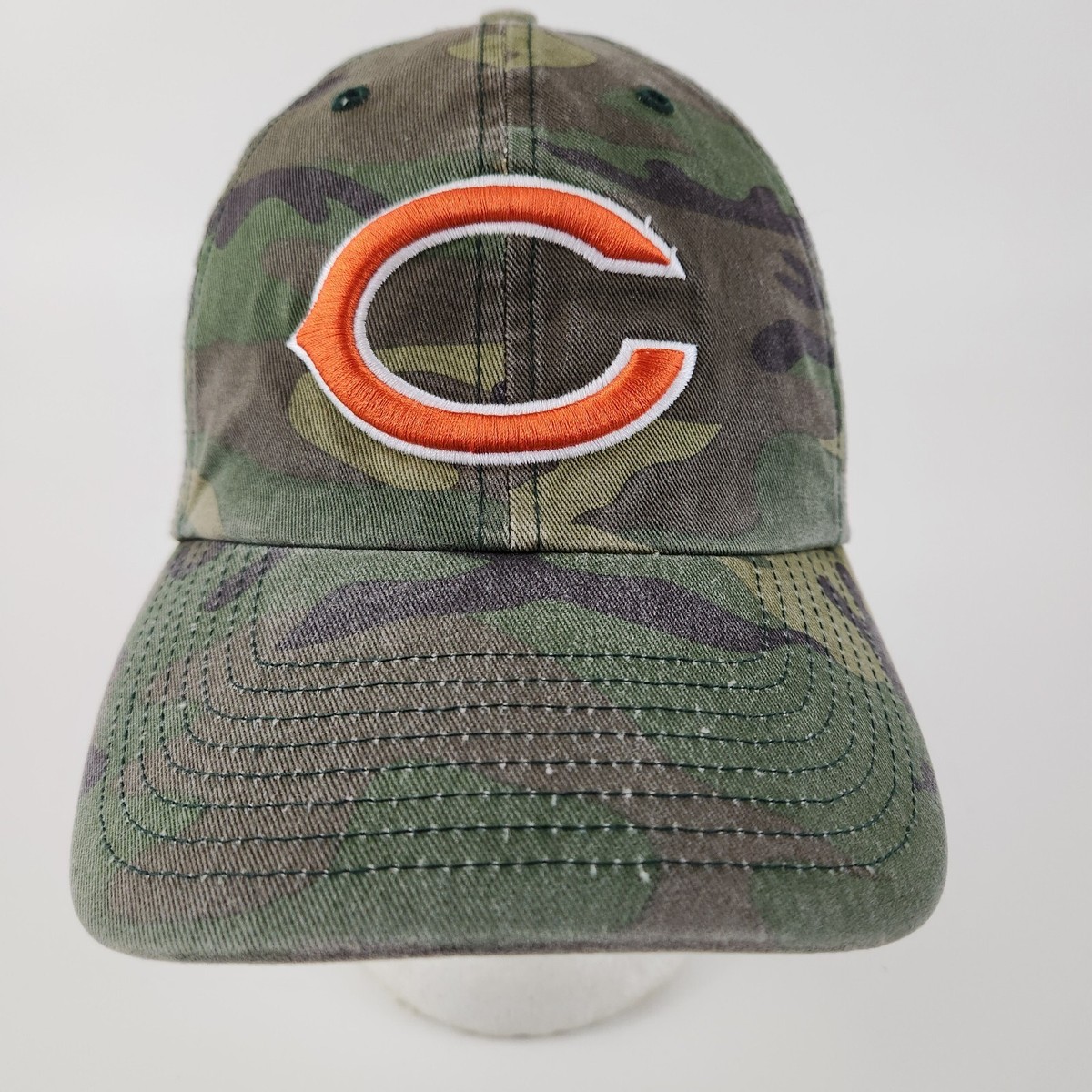 Chicago Bears Camo Camouflage Adjustable Strap Back Baseball Hat