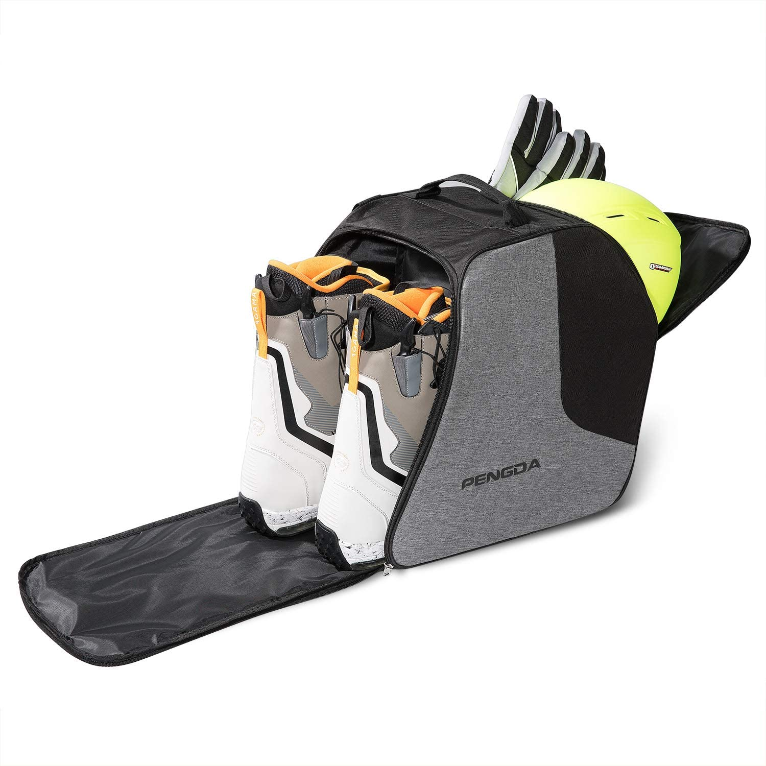 即納-96時間限定 【送料無料】Ski Boot Bag-Snowboard Gear Boot Bag, Western Boot Bag Made  in USA. (Turquo【並行輸入品】