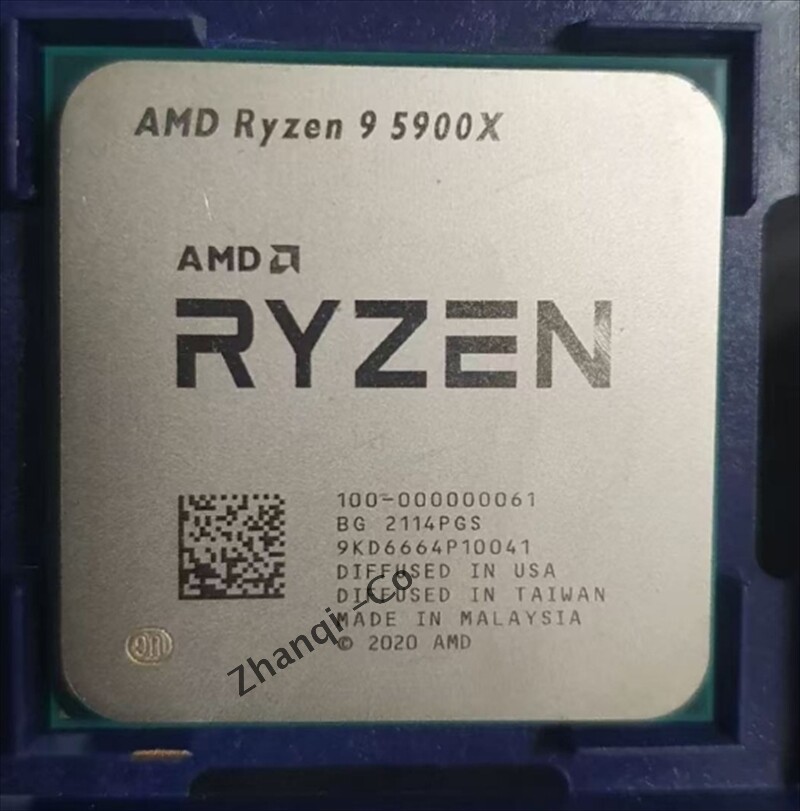 12 Core Ryzen Am4 Socket AMD Ryzen 5900X R9-5900X CPU 12Core 105W