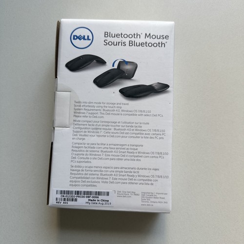 Dell 1J2DJ WM615 Souris Wireless Bluetooth 4.0 DPI: 1000 Infrared Mouse - Photo 2/4