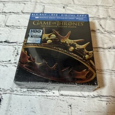 Game of Thrones Complete Second Season Blu-Ray, DVD + Digital 2013 Sealed