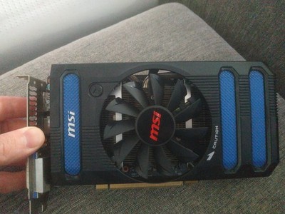 MSI Nvidia GeForce GTX 660 2GB GDDR5 OC, Dual DVI/HDMI/D-Port