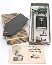  Ihagee Exakta-Vakublitz Set in original makers box NOTTESTED Vaku Flash