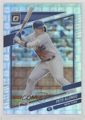 2021 Panini Donruss Optic Pandora Prizm 75/99 Pete Alonso #183 0it8