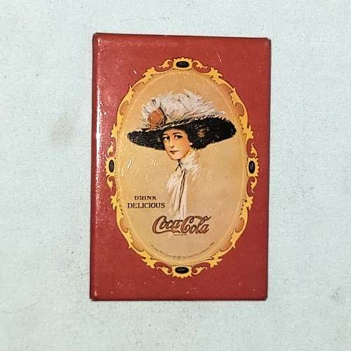 Vintage Coca-Cola Pocket/Purse Hand Mirror 1970's Old Stock