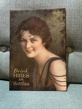 1920’s Hires Root Beer Soda Tin Sign