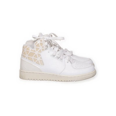 Nike Air Jordan, Sneaker, Größe: 38 1/2, 1 Flight 3 BG 'Triple White', Weiß #yGp