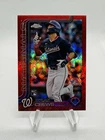 Dylan Crews 2025 Topps Chrome Red Logofractor 5/5 Rookie RC #146 Nationals
