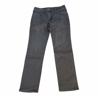 AMERICAN EAGLE AEO Men s Black Next Level Flex Straight Leg Jeans Size 34 x 34