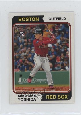 2023 Topps Heritage High Number Mini 93/100 Masataka Yoshida #542 Rookie RC p8v