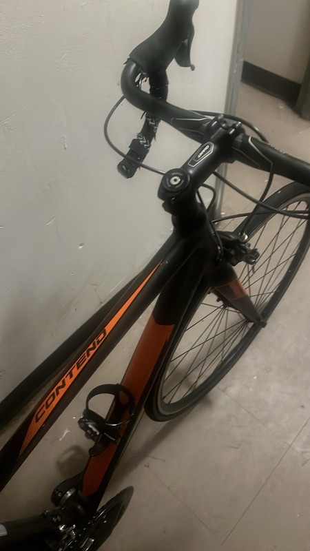 Giant contended 2018 racing bike