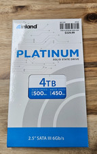 INLAND Platinum 4TB SATA III 6Gb/s, 2.5"/7mm Internal Solid Platinum-4TB